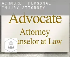 Achmore  personal injury attorney
