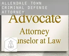 Allendale Town  criminal defense attorney
