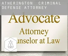 Atherington  criminal defense attorney