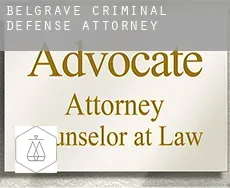 Belgrave  criminal defense attorney