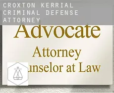 Croxton Kerrial criminal defense attorney