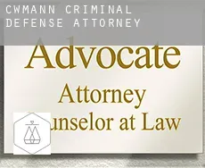 Cwmann  criminal defense attorney