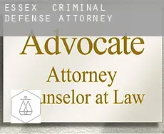 Essex  criminal defense attorney