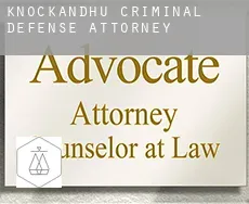 Knockandhu  criminal defense attorney