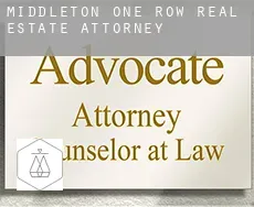 Middleton One Row  real estate attorney