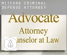 Mitford criminal defense attorney