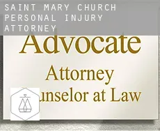 Saint Mary Church  personal injury attorney