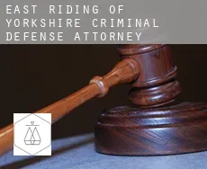 East Riding of Yorkshire  criminal defense attorney