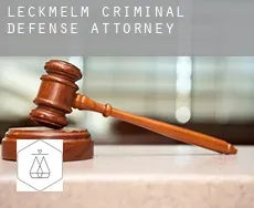 Leckmelm  criminal defense attorney