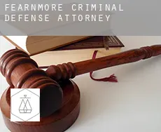 Fearnmore  criminal defense attorney