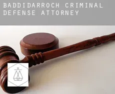 Baddidarroch  criminal defense attorney