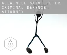 Aldwincle Saint Peter  criminal defense attorney