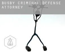 Busby  criminal defense attorney