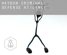 Haydon  criminal defense attorney