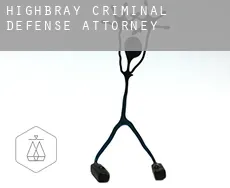 Highbray  criminal defense attorney
