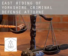 East Riding of Yorkshire criminal defense attorney