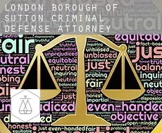 Sutton  criminal defense attorney