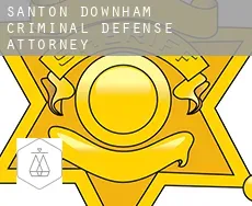 Santon Downham  criminal defense attorney