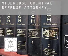 Middridge  criminal defense attorney