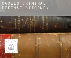 Caoles  criminal defense attorney