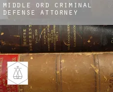 Middle Ord criminal defense attorney