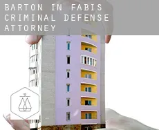 Barton in Fabis  criminal defense attorney