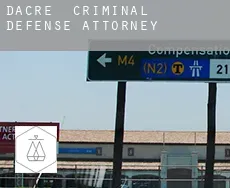 Dacre  criminal defense attorney