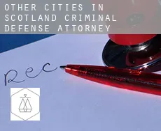 Other cities in Scotland  criminal defense attorney