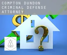 Compton Dundon  criminal defense attorney