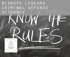 Bishops Lydeard  criminal defense attorney