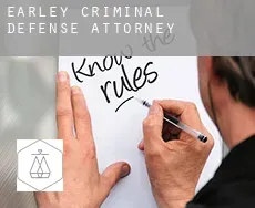 Earley  criminal defense attorney