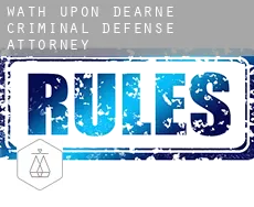 Wath upon Dearne  criminal defense attorney