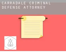 Carradale  criminal defense attorney