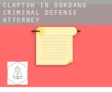 Clapton in Gordano criminal defense attorney