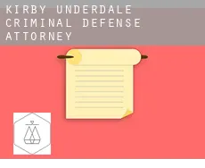 Kirby Underdale  criminal defense attorney