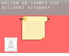 Walton-on-Thames  car accident attorney