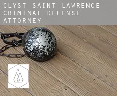 Clyst Saint Lawrence  criminal defense attorney